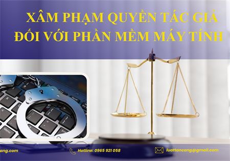 XÂM PHẠM QUYỀN TÁC GIẢ ĐỐI VỚI PHẦN MỀM MÁY TÍNH 